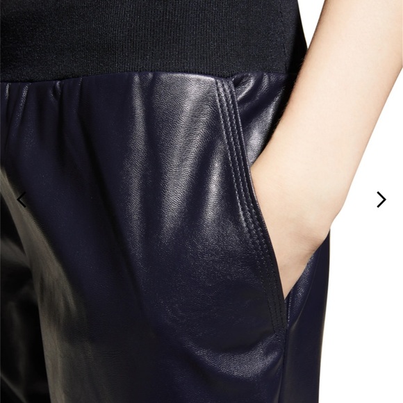 Cinq a sept Giles leather cargo jogger - Picture 10 of 13